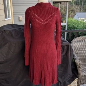 Long Sleeve Sweater Dress
